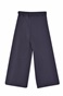 BODYTALK-Παιδικό παντελόνι φόρμας BODYTALK 1222-701600 HIGHWAIST WIDE LEG ανθρακί