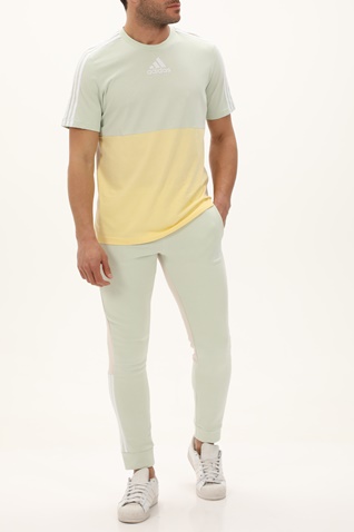 adidas Performance-Ανδρικό παντελόνι φόρμας adidas Performance HK2883 πράσινο μπεζ