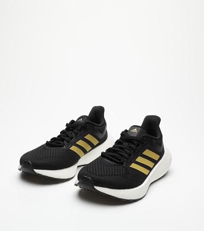 adidas Originals-Γυναικεία παπούτσια running ADIDAS GW0907 PUREBOOST JET W μαύρα χρυσά