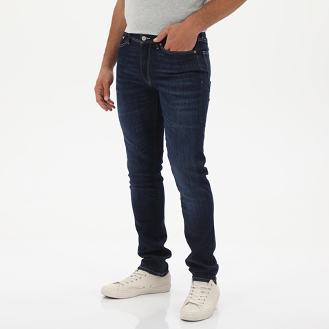 GANT-Ανδρικό jean παντελόνι GANT 1000178 MAXEN ACTIVE RECOVER J μπλε 