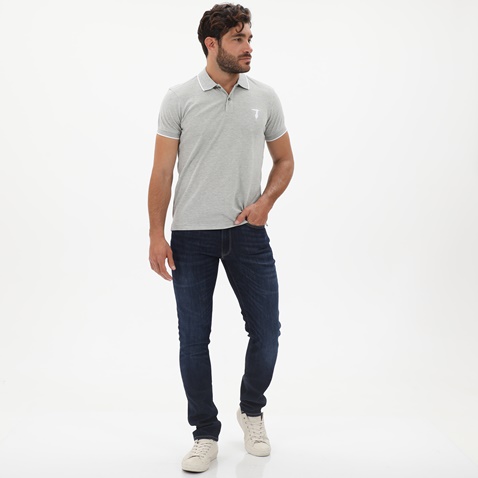 GANT-Ανδρικό jean παντελόνι GANT 1000178 MAXEN ACTIVE RECOVER J μπλε 