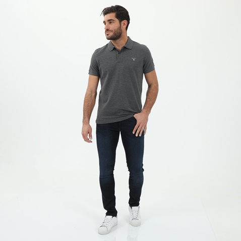 GANT-Ανδρικό jean παντελόνι GANT 1000178 1000178 MAXEN ACTIVE RECOVER J μπλε 
