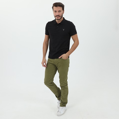 GANT-Ανδρικό jean παντελόνι GANT 1000293 ARLEY SOFT TWILL JEANS χακί