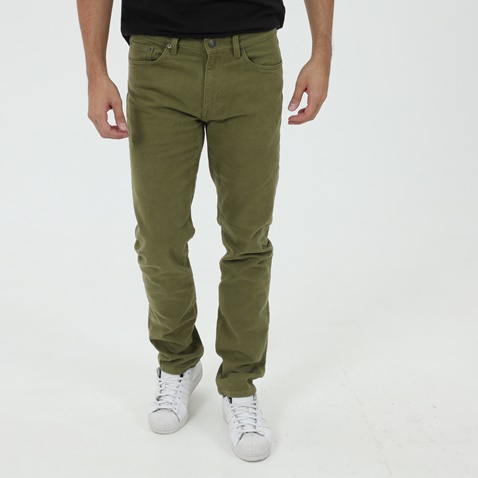 GANT-Ανδρικό jean παντελόνι GANT 1000293 ARLEY SOFT TWILL JEANS χακί