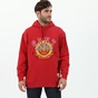 GANT-Ανδρική φούτερ μπλούζα GANT 2007026 WORLD CREST RELAXED κόκκινη