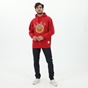 GANT-Ανδρική φούτερ μπλούζα GANT 2007026 WORLD CREST RELAXED κόκκινη