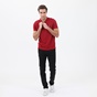 GANT-Ανδρική polo μπλούζα GANT ORIGINAL PIQUE SS RUGGER κόκκινη