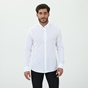 GANT-Ανδρικό πουκάμισο GANT 3002562 3002562 TP SLIM PIQUE BD λευκό