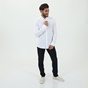 GANT-Ανδρικό πουκάμισο GANT 3002562 3002562 TP SLIM PIQUE BD λευκό