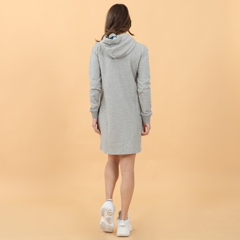 GANT-Γυναικείο mini φούτερ φόρεμα GANT 4204356 LOCK UP γκρι