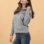 GANT-Γυναικεία φούτερ μπλούζα GANT 4204559 4204559 GANT RETRO SHIELD γκρι