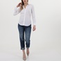 GANT-Γυναικείο πουκάμισο GANT 4350022 SOLID STRETCH BROADCLO λευκό