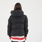 GANT-5Γυναικείο padded μπουφάν GANT 4700185 ALTA COLOR BLOCKED PAD μαύρο