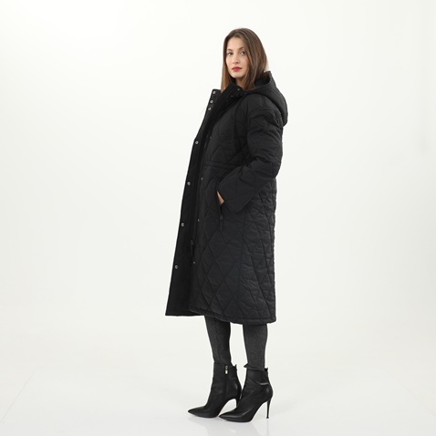 GANT-Γυναικείο μακρύ μπουφάν GANT 4751048 4751048 OVERSIZED QUILTED μαύρο