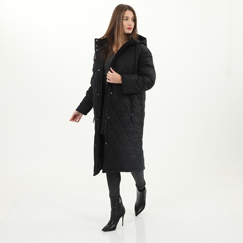 GANT-Γυναικείο μακρύ μπουφάν GANT 4751048 4751048 OVERSIZED QUILTED μαύρο