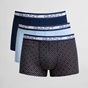 GANT-Ανδρικό σετ από 3 εσώρουχα boxer GANT 902113253 DIAMOND DOT μπλε