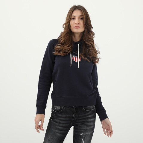 GANT-Γυναικεία μπλούζα φούτερ GANT G4204617 μπλε