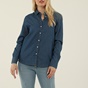 GANT-Γυναικείο πουκάμισο GANT G4321027 μπλε denim
