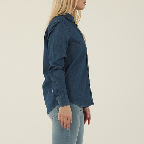 GANT-Γυναικείο πουκάμισο GANT G4321027 μπλε denim