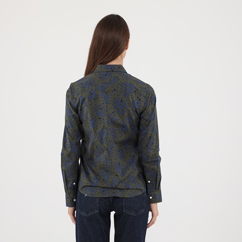 GANT-Γυναικείο πουκάμισο GANT G4322041 πράσινο μπλε floral