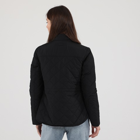 GANT-Γυναικείο καπιτονέ μπουφάν GANT G4700127 JACKET μαύρο