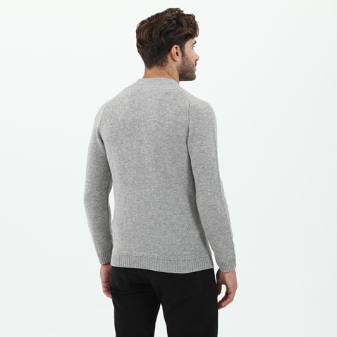 GANT-Ανδρικό πουλόβερ GANT G8000104 SWEATER γκρι