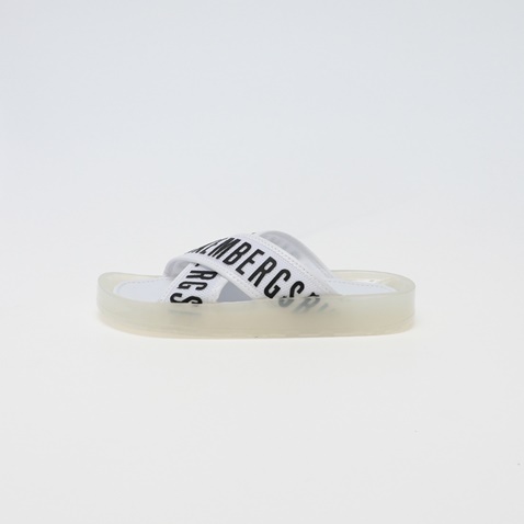 DIRK BIKKEMBERGS-Γυναικεία slides DIRK BIKKEMBERGS λευκά