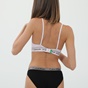 CK UNDERWEAR-Γυναικείο σουτιέν σε στιλ τριγωνάκι CK UNDERWEAR UNLINED λιλά