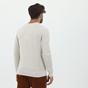 CALVIN KLEIN JEANS-Ανδρικό πουλόβερ CALVIN KLEIN JEANS K10K104920 μπεζ