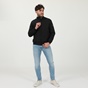 CALVIN KLEIN JEANS-Ανδρικό ελφρύ jacket CALVIN KLEIN JEANS K10K106846 CRINKLE NYLON EASY μαύρο