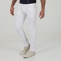 CALVIN KLEIN JEANS-Ανδρικό jean παντελόνι CALVIN KLEIN JEANS K10K107198 MODERN SLIM FLEX DE λευκό