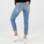 CALVIN KLEIN JEANS-Γυναικείο jean παντελόνι CALVIN KLEIN JEANS MID RISE SLIM ANKLE μπλε