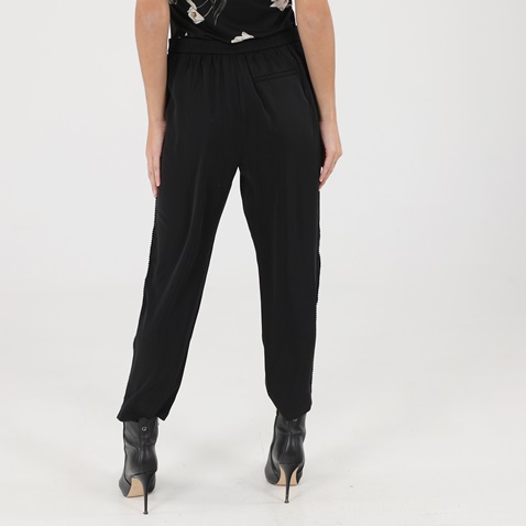 TED BAKER-Γυναικείο cropped παντελόνι TED BAKER 245856 ADELON μαύρο