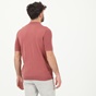 TED BAKER-Ανδρική πλεκτή polo μπλούζα TED BAKER 250396 ροζ