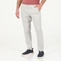 TED BAKER-Ανδρικό παντελόνι TED BAKER YUCCTRO 252021 LINEN BLEND γκρι καφέ