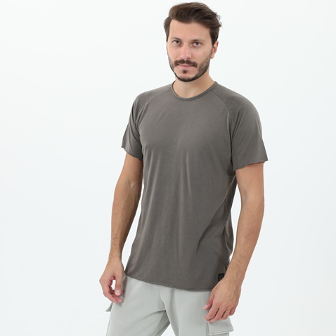 DIRTY LAUNDRY-Ανδρικό t-shirt DIRTY LAUNDRY ανθρακί 