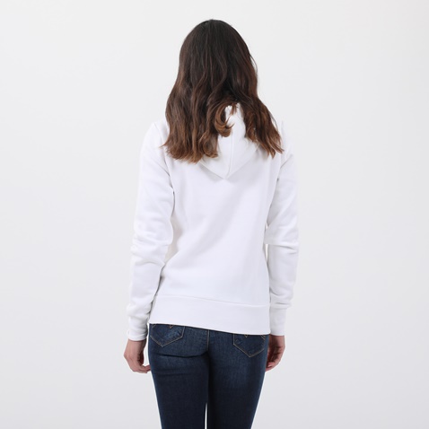 BODYTALK-Γυναικεία ζακέτα Bodytalk Hooded Full Zip Sweater λευκή