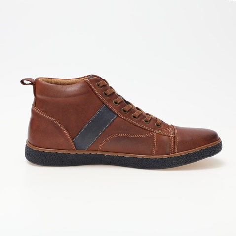GREEN STEP-Ανδρικά μποτάκια GREEN STEP SG BB171815-4 καφέ μπλε
