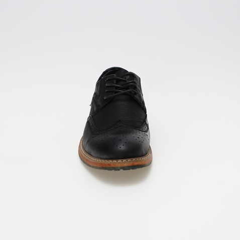GREEN STEP-Ανδρικά casual δετά παπούτσια GREEN STEP SG DB181939-1 μαύρα