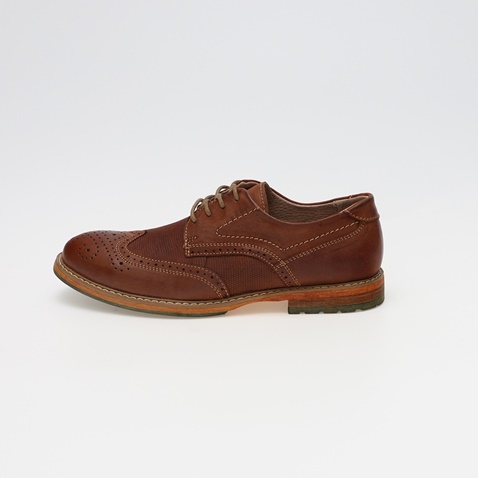 GREEN STEP-Ανδρικά casual δετά παπούτσια GREEN STEP SG DB181939-1 καφέ