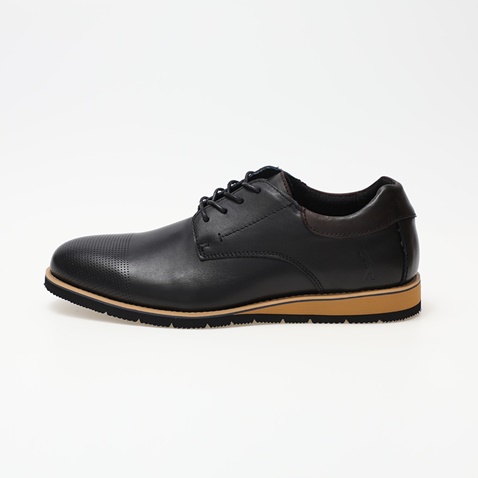 GREEN STEP-Ανδρικά casual δετά παπούτσια GREEN STEP SG DB192661-5 μαύρα