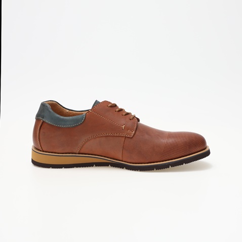 GREEN STEP-Ανδρικά casual δετά παπούτσια GREEN STEP SG DB192661-5 καφέ
