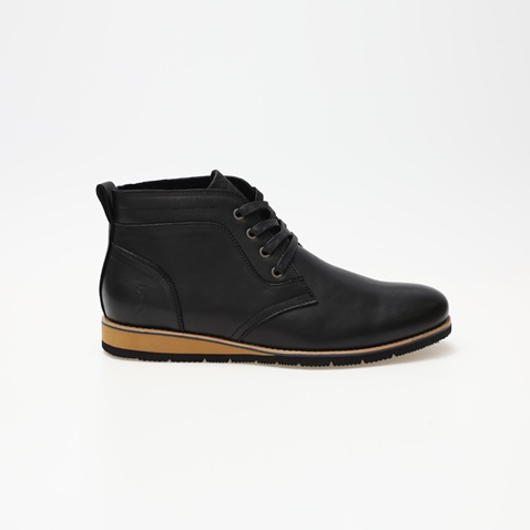 GREEN STEP-Ανδρικά μποτάκια GREEN STEP SG XW30519 μαύρα