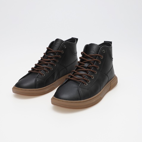 ZITA-Ανδρικά sneakers μποτάκια ZITA FI KX-ZT202001 μαύρα