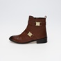 JOY'S-Γυναικεία ankle boots JOY'S KZ DARYA-2037E καφέ