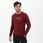 CATAMARAN SAILWEAR-Ανδρική μακρυμάνικη μπλούζα CATAMARAN SAILWEAR μπορντό