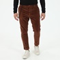 STAFF JEANS-Ανδρικό κοτλέ παντελόνι STAFF JEANS CULTON TAP καφέ