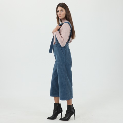 STAFF JEANS-Γυναικεία cropped σαλοπέτα STAFF JEANS ALINA μπλε
