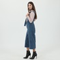 STAFF JEANS-Γυναικεία cropped σαλοπέτα STAFF JEANS ALINA μπλε