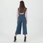 STAFF JEANS-Γυναικεία cropped σαλοπέτα STAFF JEANS ALINA μπλε